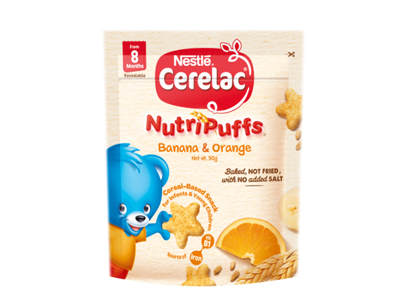 Cerelac®-Nutripuffs®-Banana-Orange